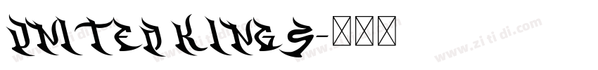 United Kings字体转换